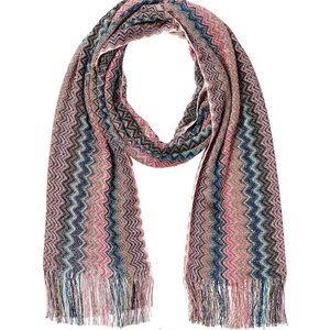Metallic Thread Missoni Scarf NWT